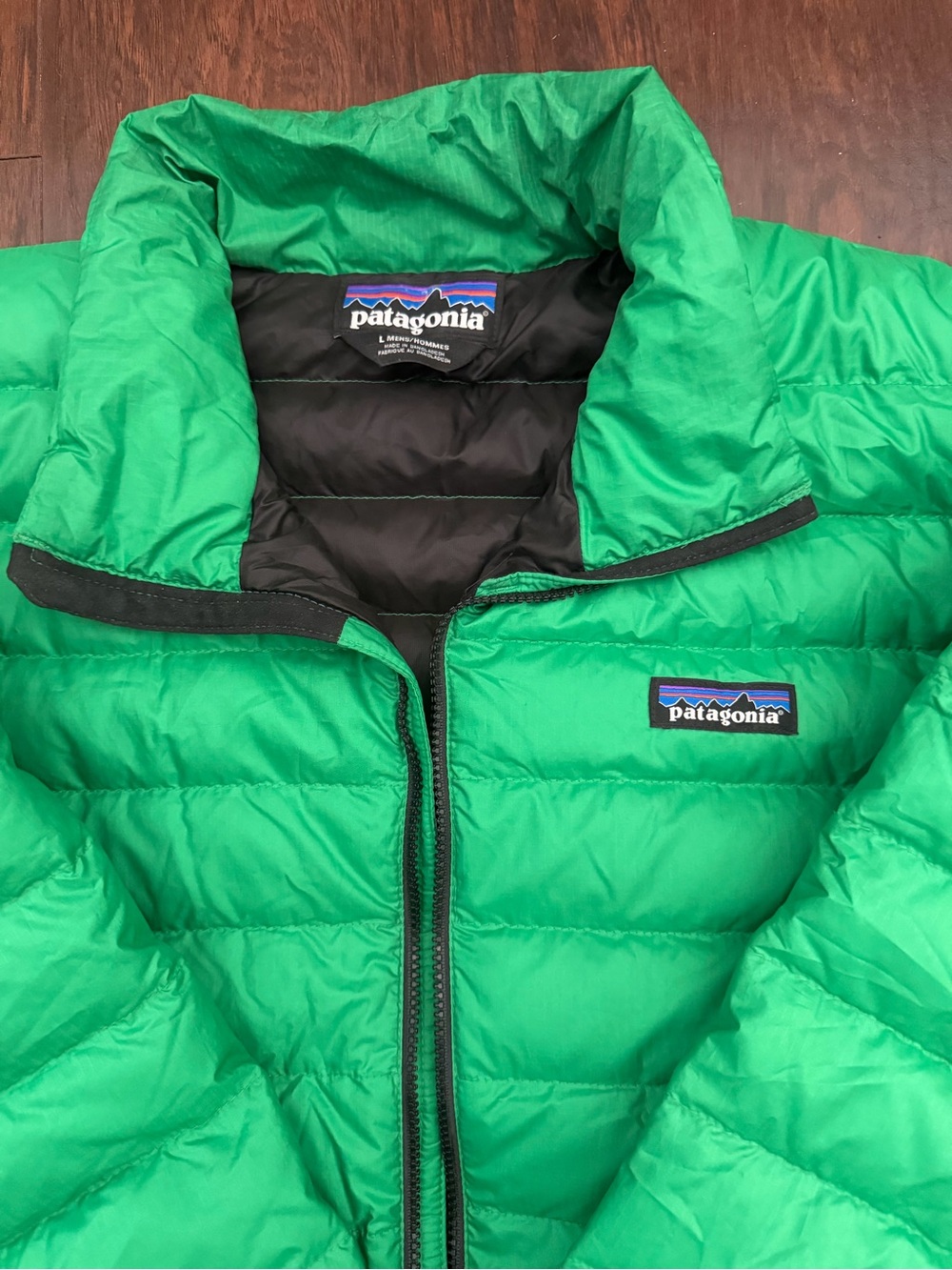 Patagonia Men’s Down Sweater Jacket- GREEN - Picture 2 of 8